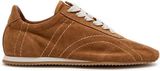 Toteme Flex Suede Sneakers - Brown - 39 (IT39 / UK6)