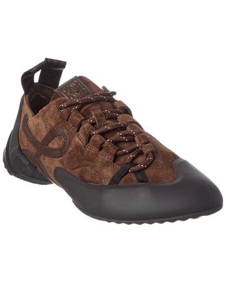 Loewe Logo Suede Sneaker