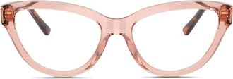 Vogue Eyewear cat eye-frame glasses - Pink