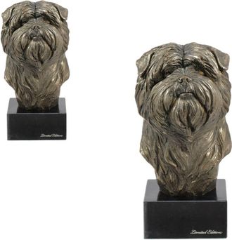 OEM Affenpinscher, Affenpinscher - Estatuilla De Perro, Busto Sobre Base De Piedra, Escultura, Trofeo Para Una Exposici&oacute;n De Perros De La Marca Art-dog