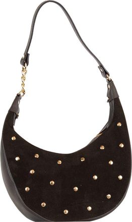 Persaman New York Studded Suede Shoulder Bag in Brown at Nordstrom Rack