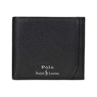 Polo Ralph Lauren Cartera plegable de piel granulada - Accessories - Hombre - Negro - ONE SIZE