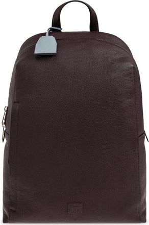 Paul Smith Leren rugzak - Heren - Rugzakken - Rood - ONE Size - Leer - Tassen