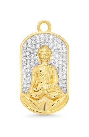 Sara Weinstock Diamond Buddha Charm in Yellow Gold at Nordstrom