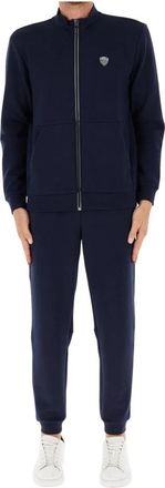 Emporio Armani Sportieve Zwarte Broek voor Mannen - Heren - Trainingspakken - Blauw - M - Fitness