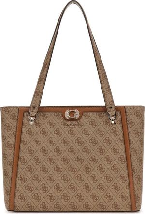Guess Nolana Sml Girlfrien Tote Bag - Dames - Shoppers - Bruin - ONE Size - Tassen