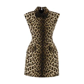 Sportmax Sportmax, Short Dresses, female, Brown, Size: 2XS Mini Dress