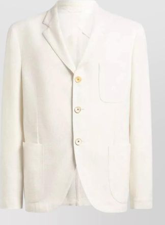 Etro mens single breasted blazer peak lapels