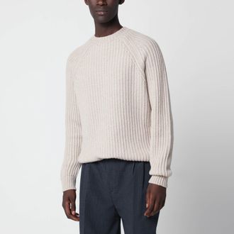 Sease Maglione beige m&eacute;lange in cashmere