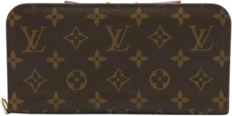 Louis Vuitton Pre-owned Wallets, female, Brown, Size: ONE SIZE Pre-owned Canvas Wallet