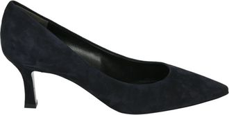 Kennel & Schmenger Blauwe Su&egrave;de Pumps - Dames - Pumps - Blauw - 36 EU - Su&egrave;de - Schoenen