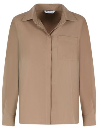 Max Mara Tela-Hemd Siamese aus Haselnussseide