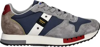Blauer Schoenen, Heren, Veelkleurig, 44 EU, Leer, Queens 01 Sneaker