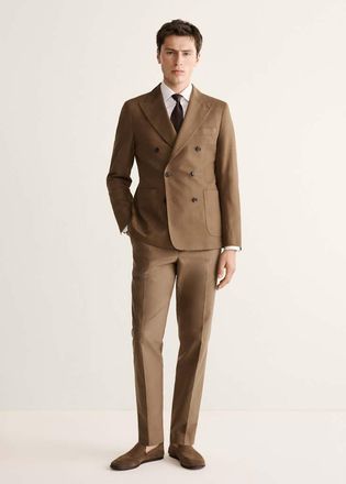 Mango Camicia slim fit 100% cotone bianco - Uomo - XL - MANGO MAN