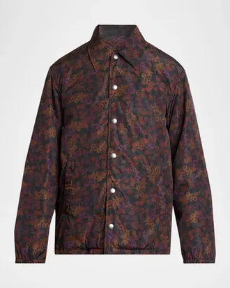 Dries Van Noten Men & apos;s Floral Bomber Jacket