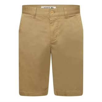Lacoste Mens Chino Shorts in Lion - Brown - Size 31 (Waist)
