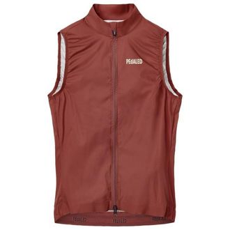 PEdALED Element Waterproof Vest Velogilet f&uuml;r Damen | rot