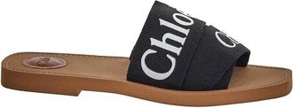 Chlo&eacute; Ladies Woody Flat Mule, Brand Size 35 ( US Size 5 )