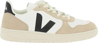 Veja Veja V-10 Sneakers in Beige Men Low-Top