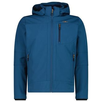 F.lli Campagnolo Jacket Zip Hood Softshell Softshelljacke f&uuml;r Herren | blau