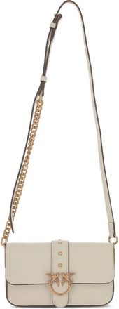 Pinko Borsa a tracolla Classic Love mini - Bianco