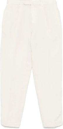 Dell'Oglio Pantaloni con piega - Bianco