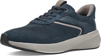 Johnston & Murphy Surge Embossed U-throat Mens Shoes Navy Full Grain/Nubuck : 10.5 M (D), Leather