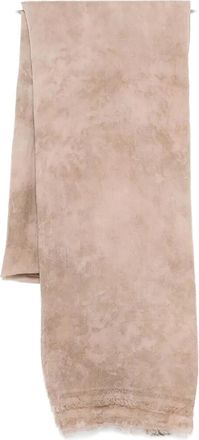 Avant Toi Austen Faded Effect Light Wool Scarf 100X200