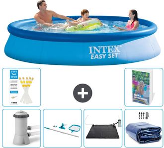 Intex Piscina Easy Set Redonda - 366x76 Cm - 7-piezas S235