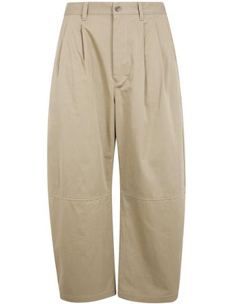 Comme Des Gar&ccedil;ons Light Cotton Double Pinces Trousers