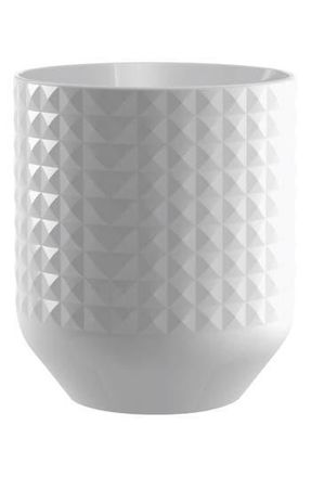 TarHong Diamond Embossed Stoneware Canister in White at Nordstrom Rack