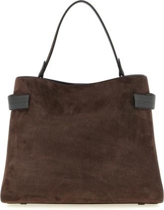 Brunello Cucinelli Mujer, Bolsos, Marr&oacute;n, Talla: ONE Size