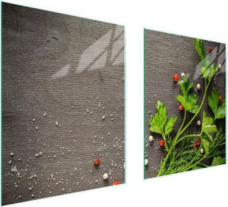 OEM Placa Protectora De Vidrio Para Estufa 85x52 Pimienta