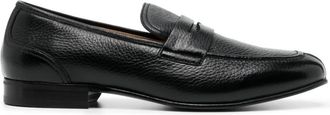 Bally Suisse leather loafers - men - Calf Leather/Calf Leather/Rubber/Calf Leather - 42.5 - Black