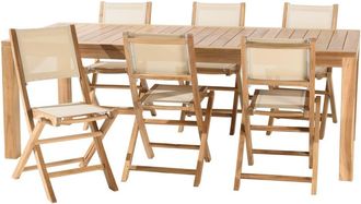 Macabane Conjunto de sal&oacute;n de jard&iacute;n para 8/10 personas