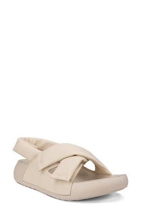 Ecco Cozmo PF Water Resistant Platform Sandal in Limestone at Nordstrom Rack, Size 7-7.5Us / 38Eu