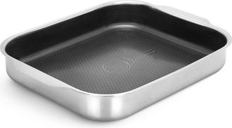 KASANOVA Teglia 32x29x6 cm per forno e piano cottura Tri - Ply