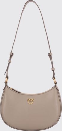 Pinko Borsa Half Moon Pinko in pelle