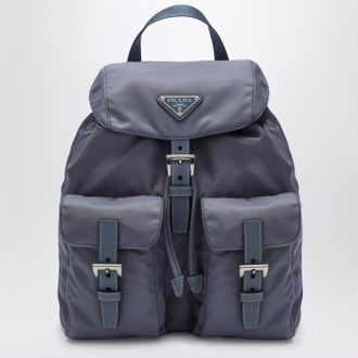 Prada Re-Edition 1978 small backpack aviator blue in Re-Nylon