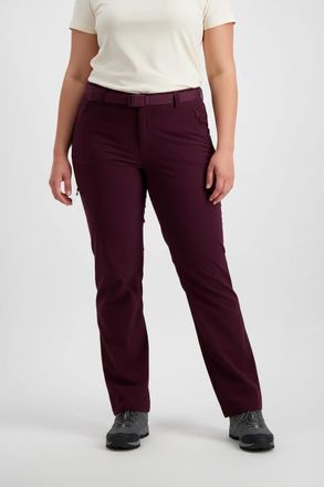 Maier Sports Outdoorhose MAIER SPORTS DA-HOSE LINING EL. LULAKA WINTER, Damen, Gr. 36, N-Gr, rich soil, Obermaterial: 90% Polyamid, 10% Elasthan, Hosen Outdoorhose