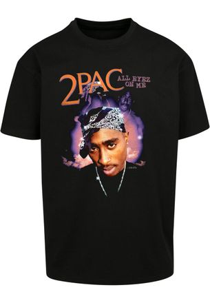Mister Tee Mens Tupac All Eyez On Me Anniversary Oversize Tee T-Shirt, Black, L