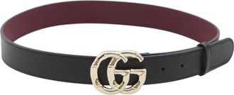 Gucci Black Logo Buckle Belt