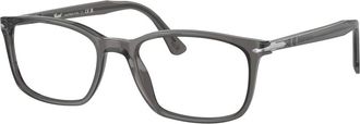 Persol Glasses, unisex, Gray, Size: 55 MM Optical Frame
