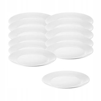OEM &iexcl;juego De 12 Platos Llanos De 25 Cm De Ikea