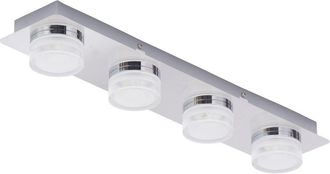 Netlighting Amalfi 4000k LED Bathroom Bar Ceiling Light Chrome IP44
