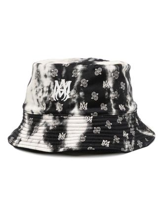 Amiri Cappello bucket con stampa paisley micro - Nero
