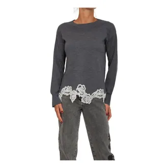 Blugirl Donna, Maglie, Grigio, M, new