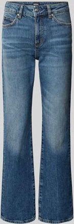 HUGO BOSS Slim Fit Jeans aus Baumwoll-Mix Modell PARKWAY in Marine, Größe 29/32