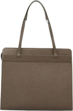 Louis Vuitton Borsa Tote in Pelle Epi Pre-owned - - Pre-owned - Donna - Marrone - ONE SIZE
