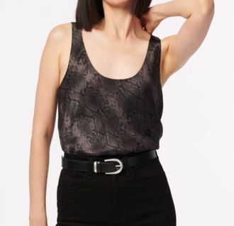 Cami NYC Andressa Cami In Gray Snake